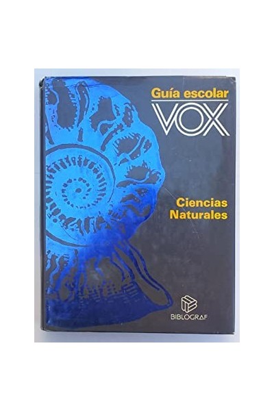 Guía escolar VOX. ciencias naturales